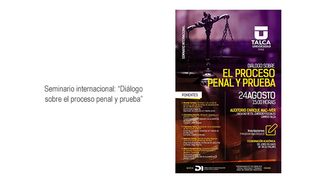 Seminario internacional: “Diálogo sobre el proceso penal y prueba”